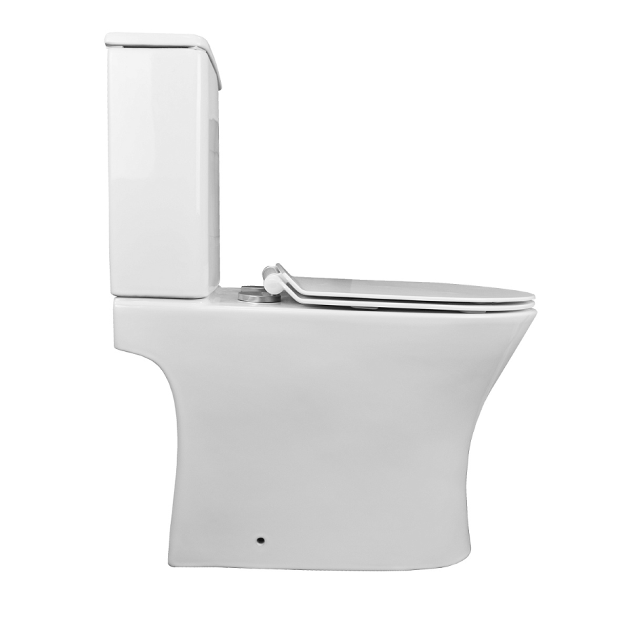 Azario Fretta унитаз напольный с сиденьем микролифт AZ-1038A