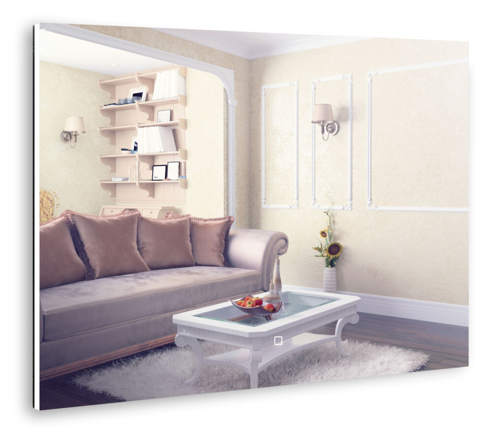 Зеркальное полотно Azario Алмина 80*60 LED-00002256