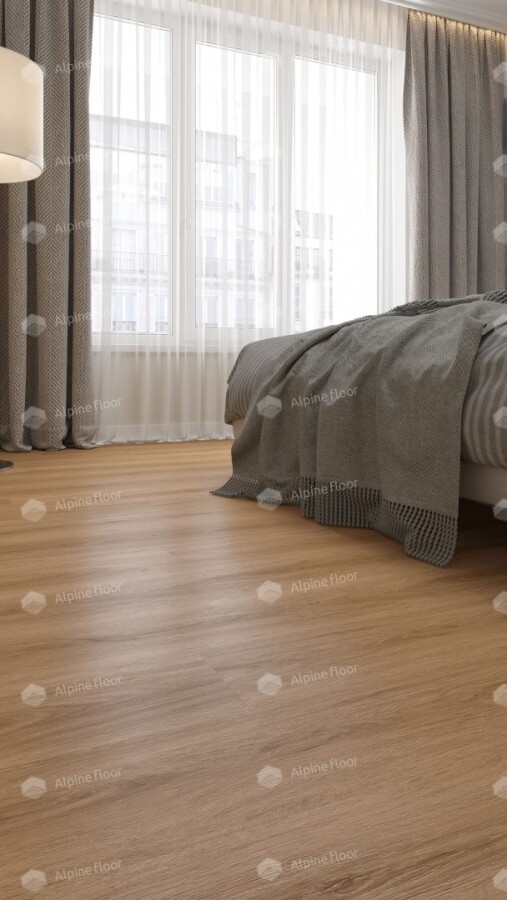 Alpine Floor Easy Line Кварцвиниловая плитка LVT Дуб Рыжий ECO 3-21 PB 1219.2 х 184.15 х 3 mm