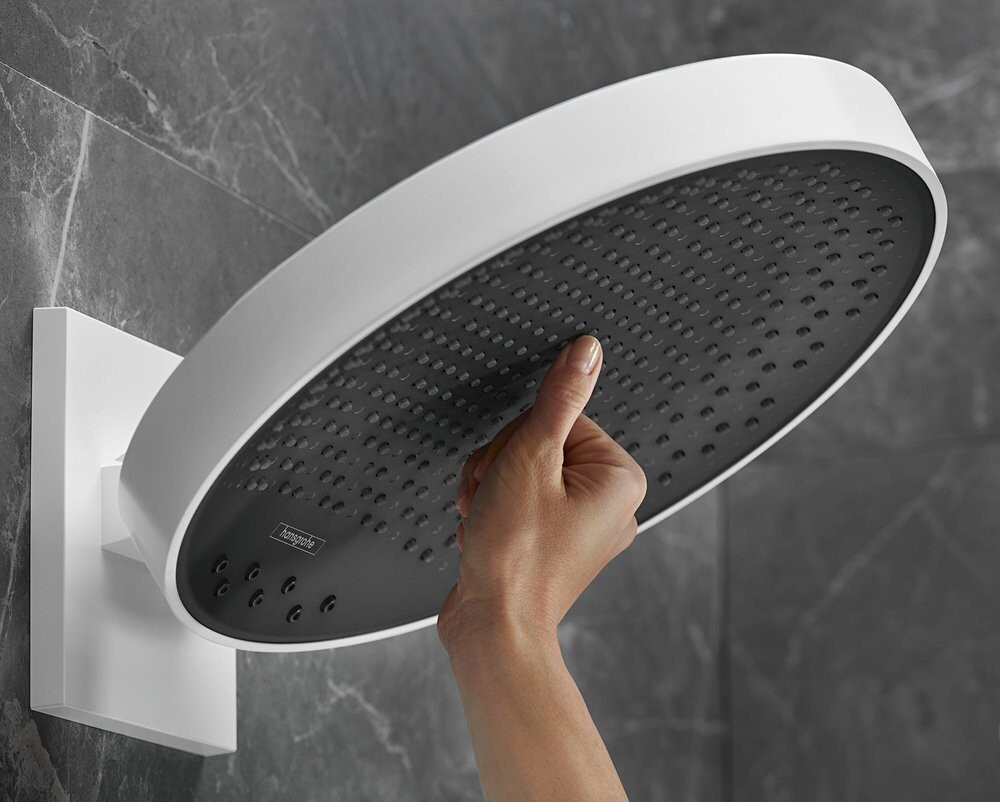 Hansgrohe Rainfinity Верхний душ 360 1jet с настенным креплением золото 26230990