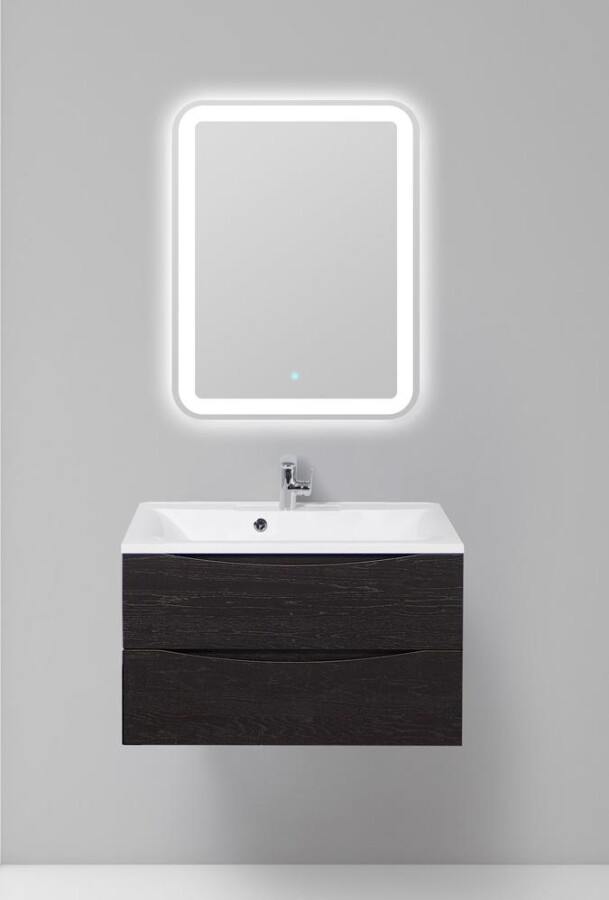BelBagno Marino 80 см тумба под раковину MARINO-800-2C-SO-RCA-P rovere cioccolato amaro