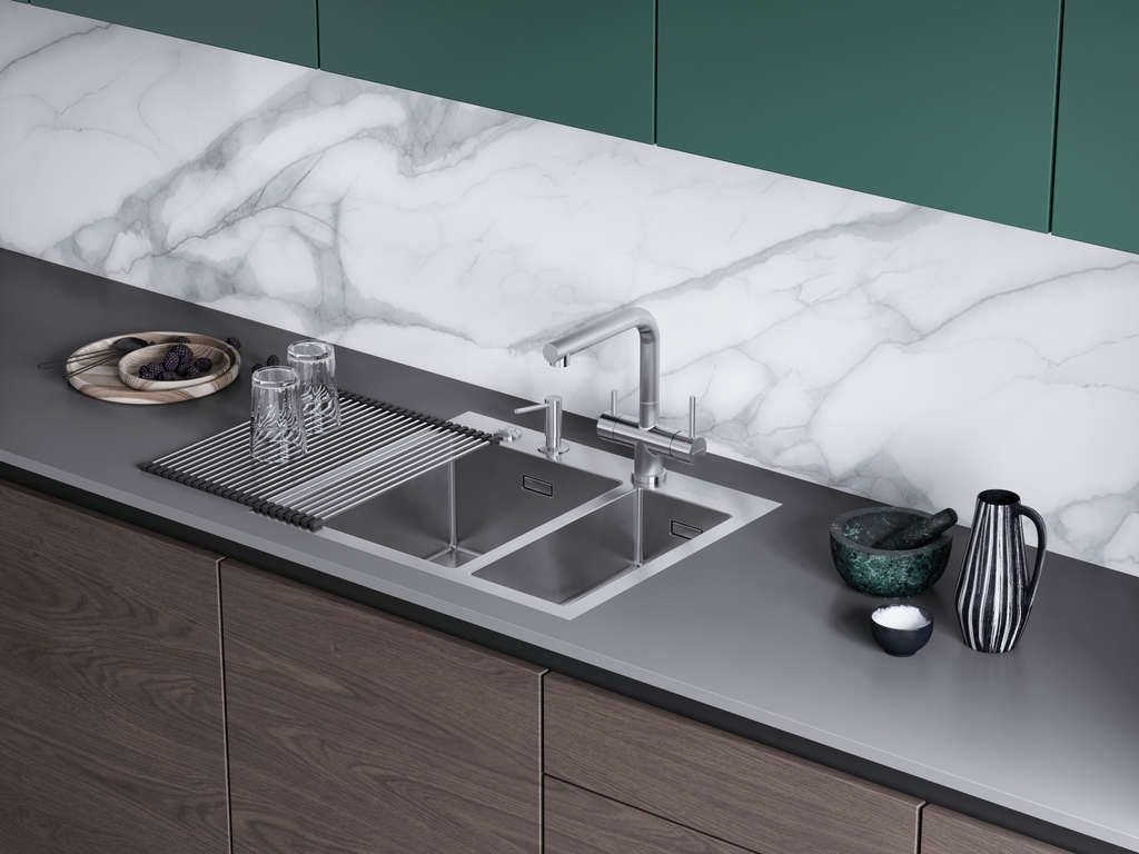 Omoikiri AKISAME 60-2 IN-L мойка кухонная нержавеющая сталь 4993775