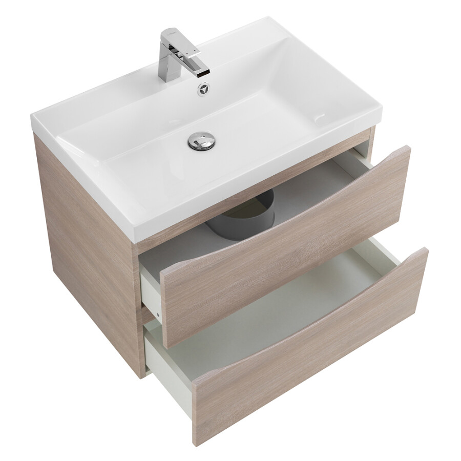 BelBagno Marino 75 см тумба с раковиной MARINO-750-2C-SO-RG-P подвесная