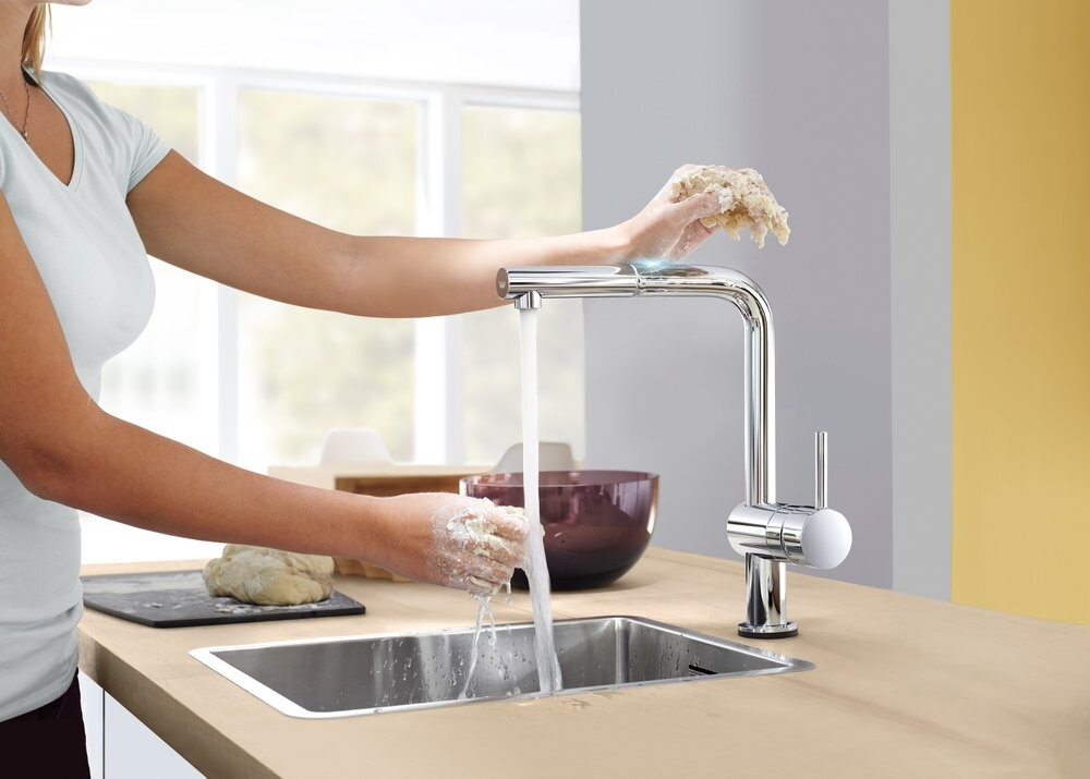 Grohe Minta Touch 31360001 смеситель для кухни сенсорный хром