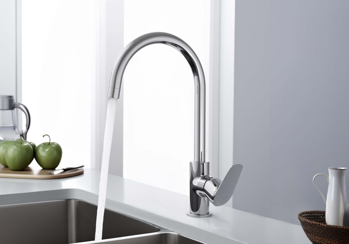Aquatek Бетта Смеситель для кухни AQ1182CR