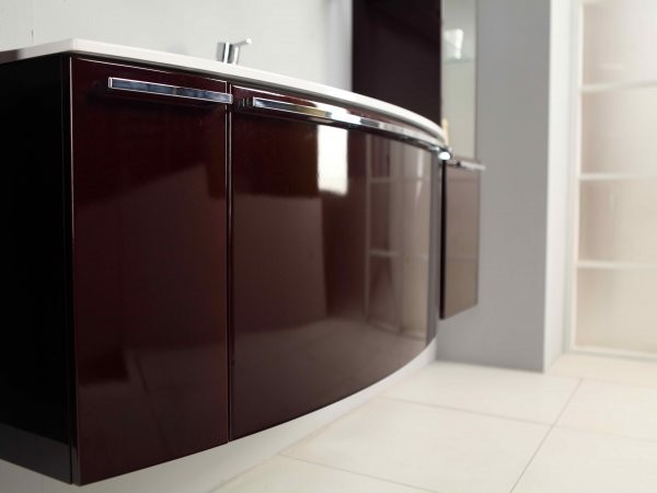 Акватон Севилья 80 тумба с раковиной 1A126301SE340 подвесная гранат