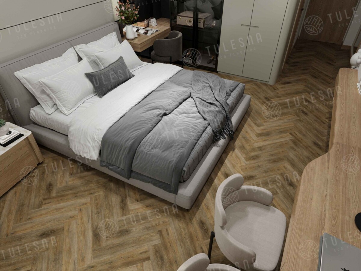 Alpine Floor Tulesna Art Parquet SPC ламинат Divino 1005-8AB 600х125х4 mm