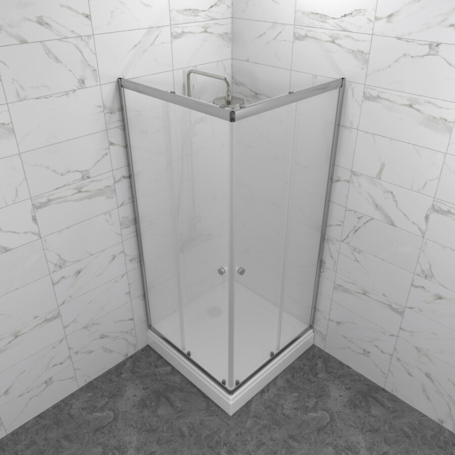 Triton Душевое Ограждение Вента-Хром-Вельвет 90*90 Щ0000067981