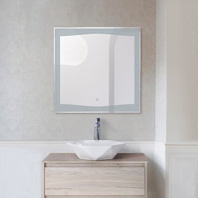Зеркальное полотно BelBagno 70*70 SPC-LNS-700-700-LED-TCH
