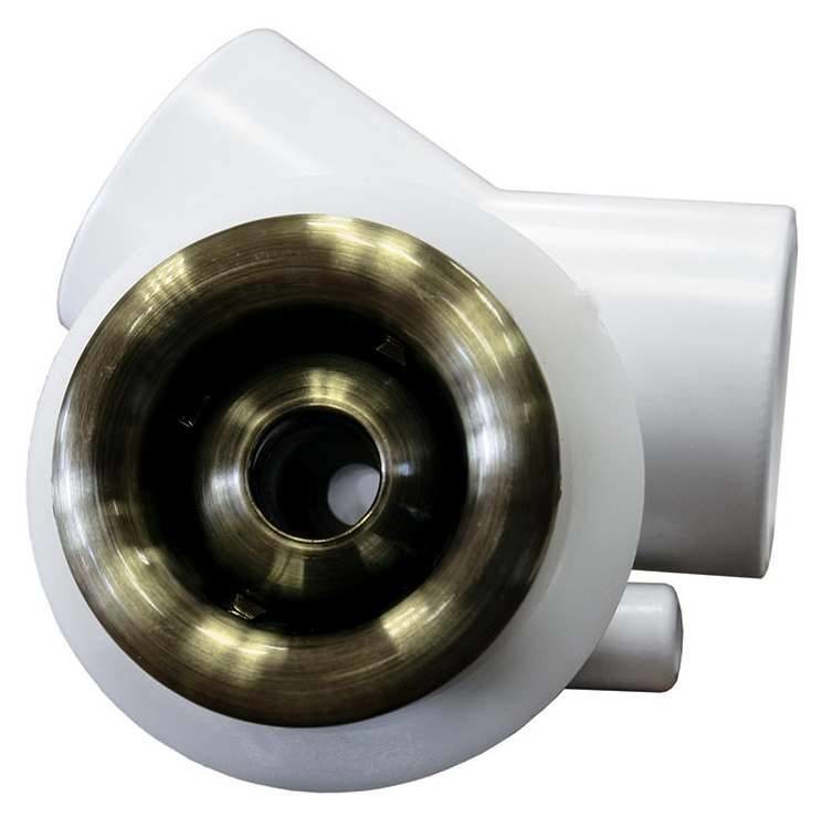 Radomir Вега стандарт Bronze 168x78 см ванна акриловая прямоугольная c гидромассажем белая