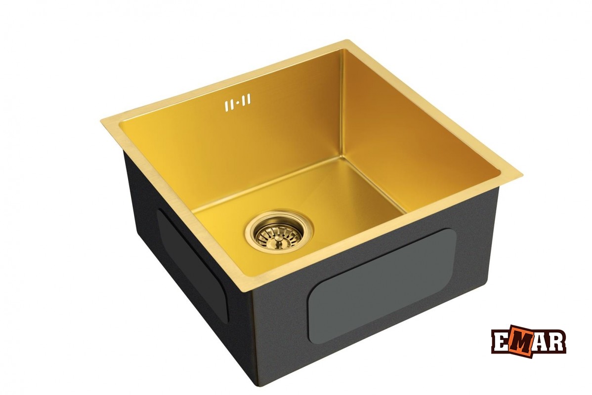Emar EMB-112 кухонная мойка satin 45x45 см