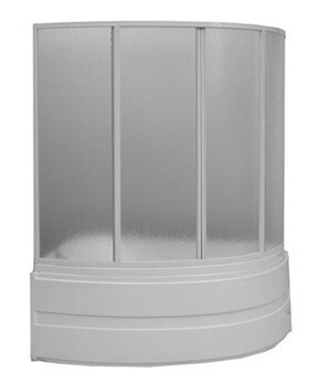 BAS Алегра 83*145 шторка для ванны