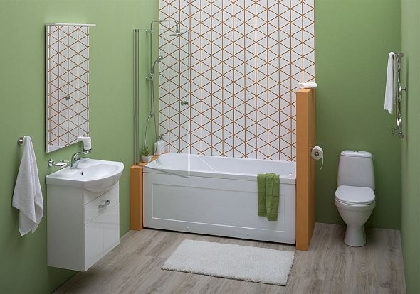 Aquanet Ирис 60 тумба с умывальником 00212657 подвесная