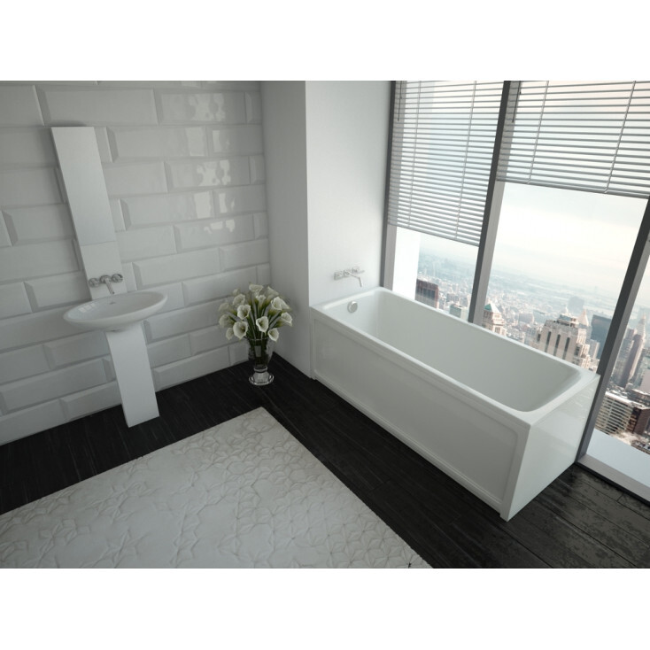 Ванна акриловая AZARIO BELLA прямоугольная 170*80 см AV.0023170