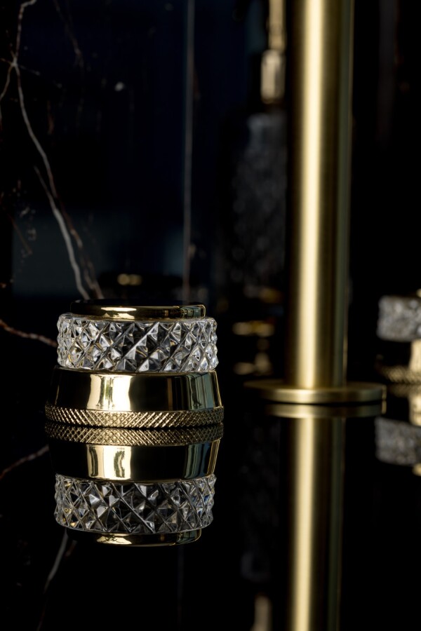 Смеситель для раковины Boheme Aura Gold на 3 отв. 152-G-A