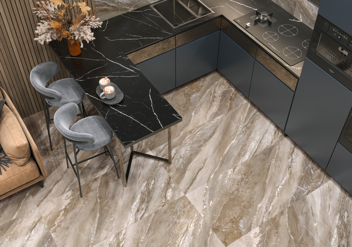 New Trend Эво Мармо / Evo Marmo Керамогранит 600 x 1200 x 7 60120EVO55P