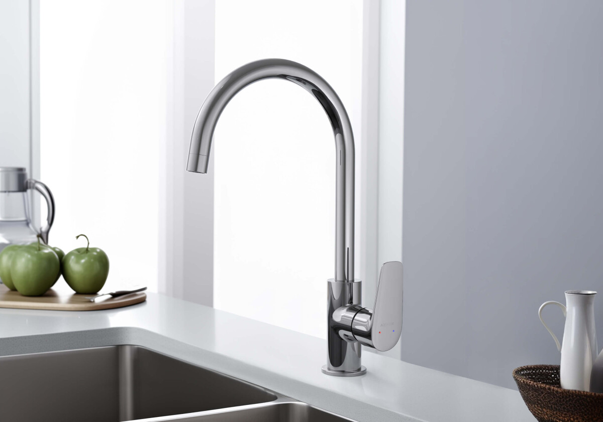 Aquatek Бетта Смеситель для кухни AQ1182CR