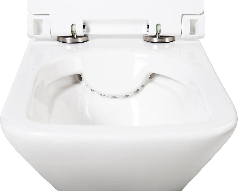 BelBagno Romano унитаз подвесной безободковый BB248CHR-SM