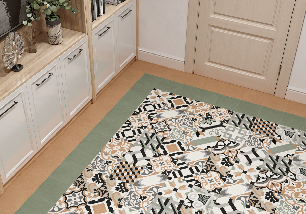 Керамогранит Artkera Group Design Art GP2020DMX55 Design Mix 4 Матовый 200 x 200 x 8 мм.