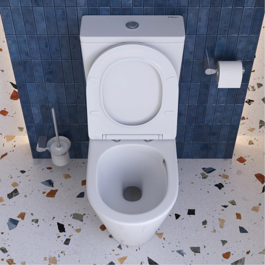 Унитаз-компакт напольный BelBagno Flay-Tor BB2149CP-TOR/SC