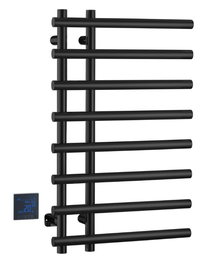 Полотенцесушитель электрический 175W Boheme Uno Venturo Black 722-B