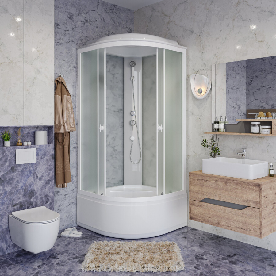 Niagara Promo Душевая кабина 100x100 Тропический душ P100/40/MT