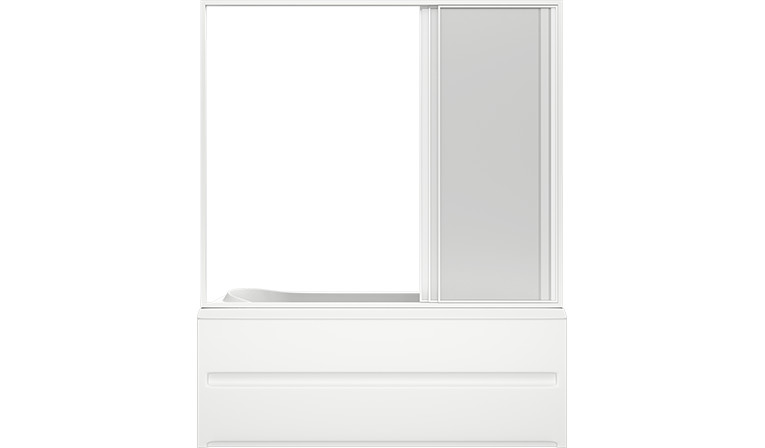 BAS Стайл 95*145 шторка для ванны