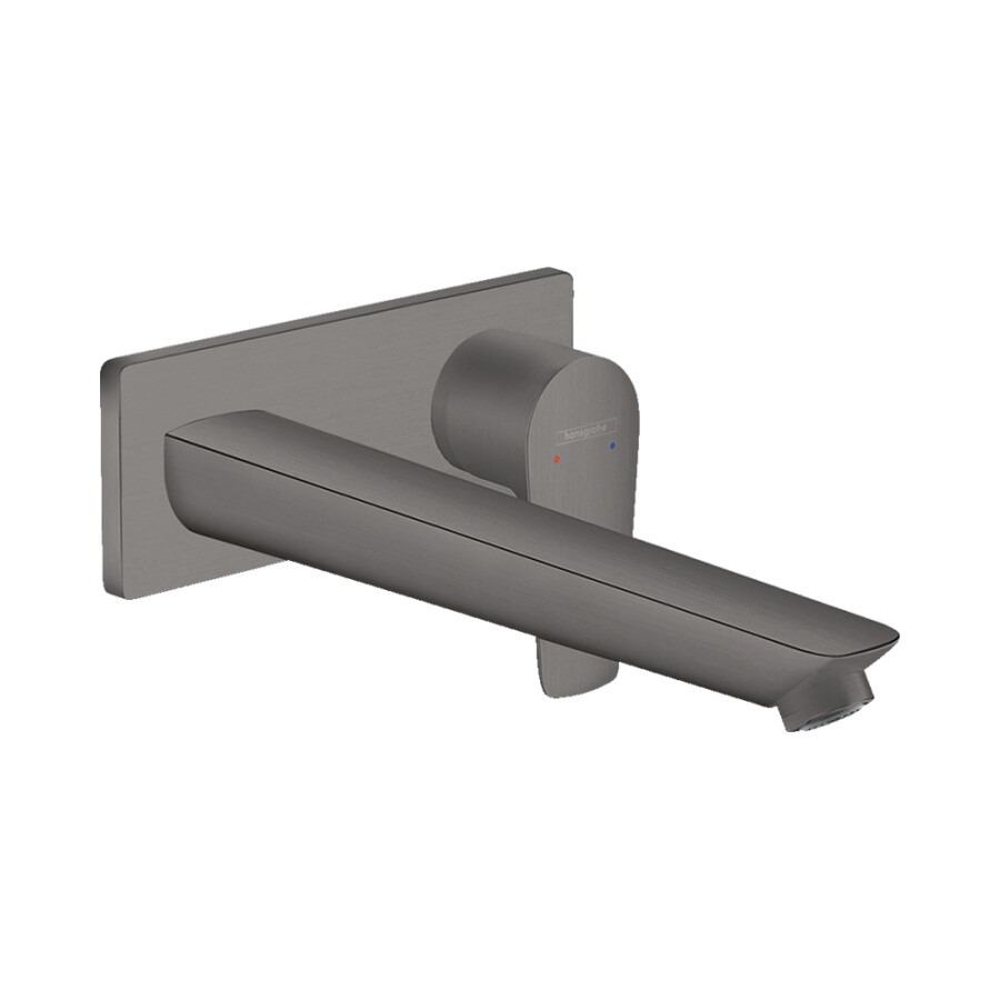 Hansgrohe Talis E Смеситель для раковины скрытый монтаж хром-черный матовый 71734340
