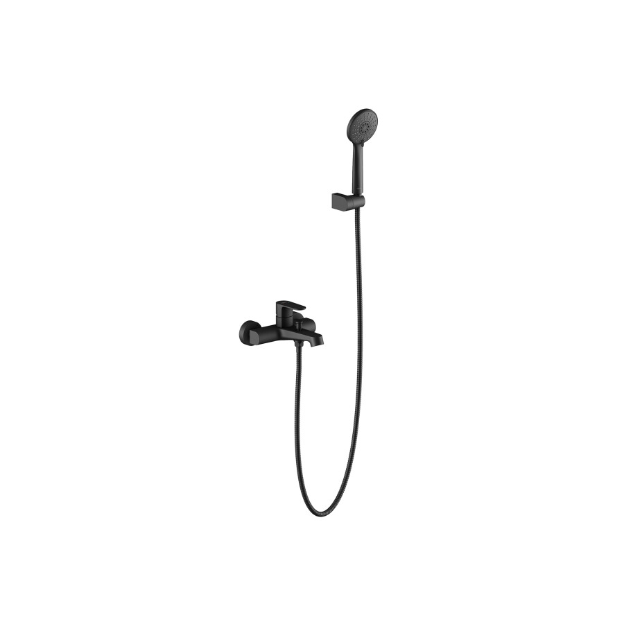 Aquatek Оберон Смеситель для ванны с душевым гарнитуром AQ1249MB