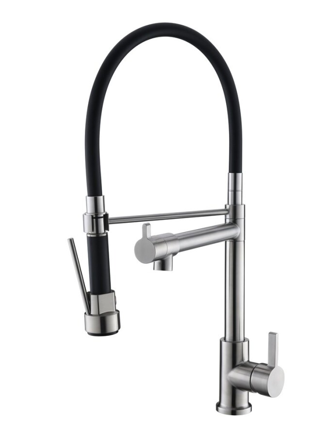 BelBagno смеситель для кухни с гибким изливом BB-LAM50-IN