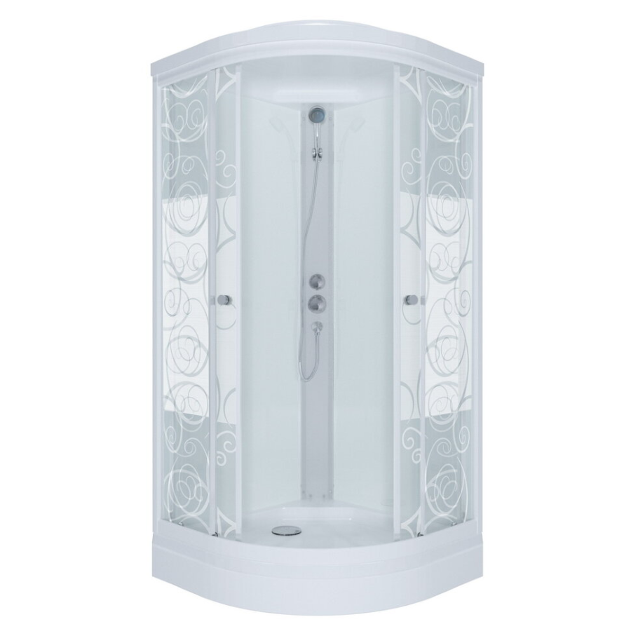 Triton Стандарт Узоры Душевой бокс 100*100*228 А ДН4 Щ0000030291