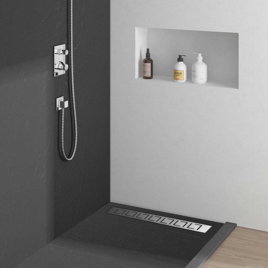 Vincea душевой лоток SAY.601.60.P.BLOK 60 см хром