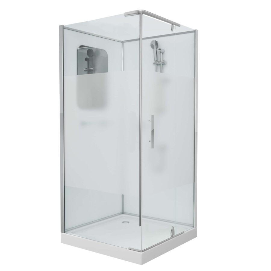 Душевая кабина Grossman Classic GR171QR (90х90х205) дверь распашная,4 места