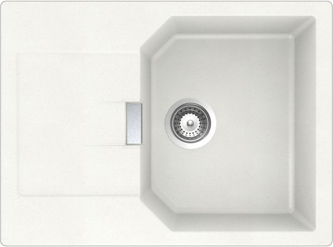 Schock Manhattan 45D 700585 кухонная мойка альпина 69x51 см
