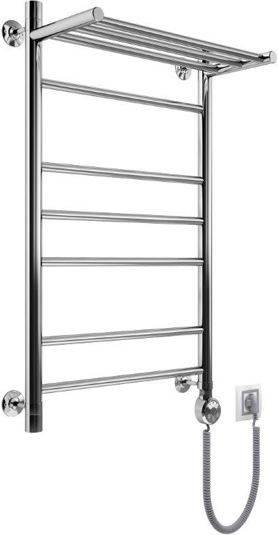 Маргроид Вид 10 полотенцесушитель электрический лесенка с полкой 80*60