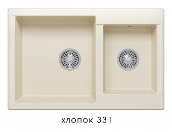 Polygran Brig 772 77 50 см мойка для кухни хлопок 331