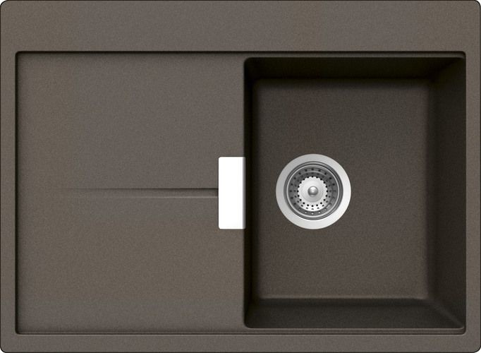Schock Horizont 40D Small 700096 кухонная мойка бронза 68x50 см