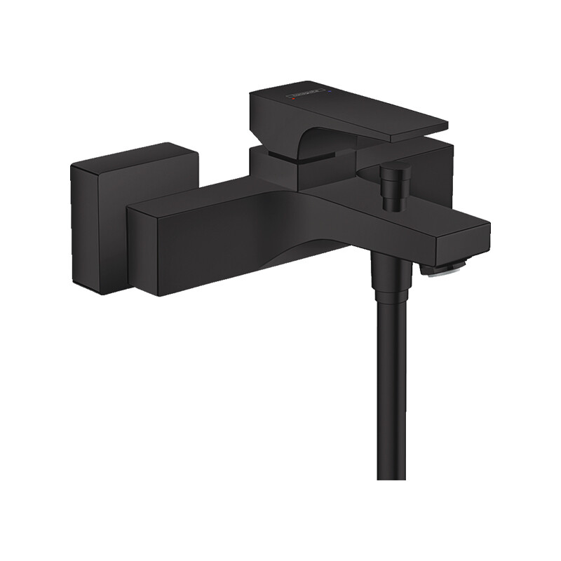 Hansgrohe Metropol Смеситель для ванны с рычажной рукояткой черный матовый 32540670