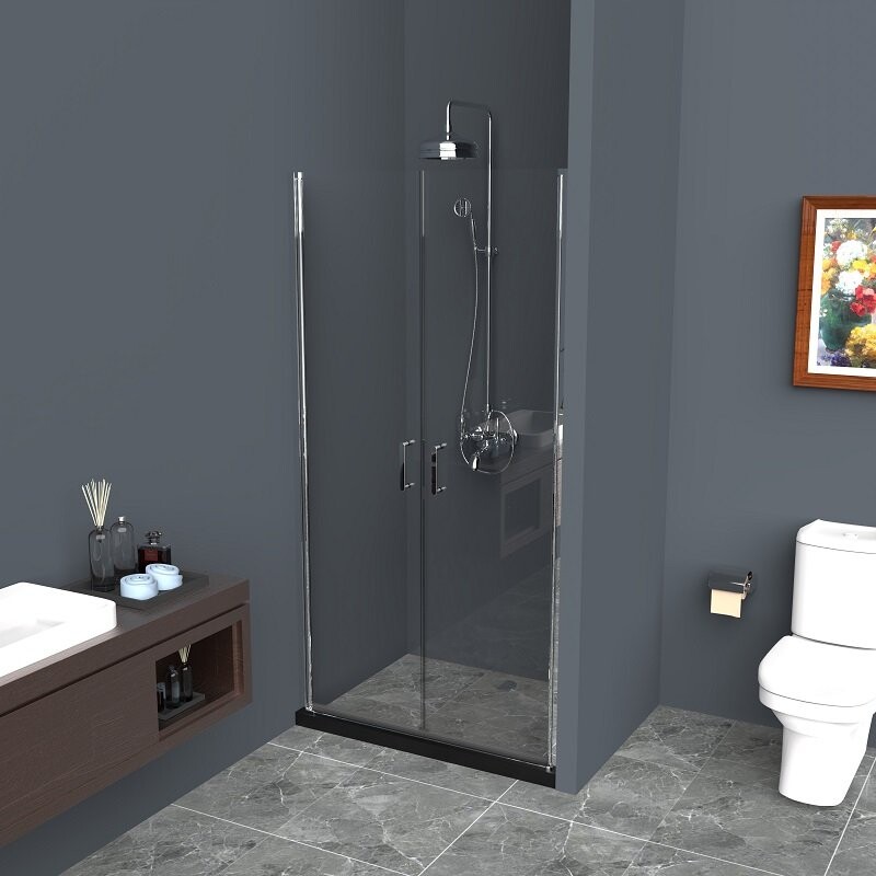 BelBagno душевая дверь UNO-B-2-120-C-Cr 120х190
