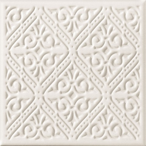 Tubadzin Majolika 20х20 см декор настенный серый C