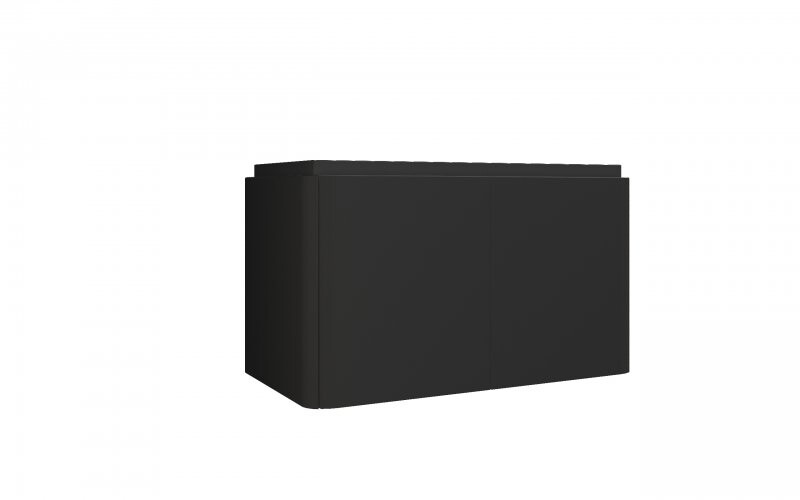 Cezares Stylus тумба с раковиной 55227+50264 черный