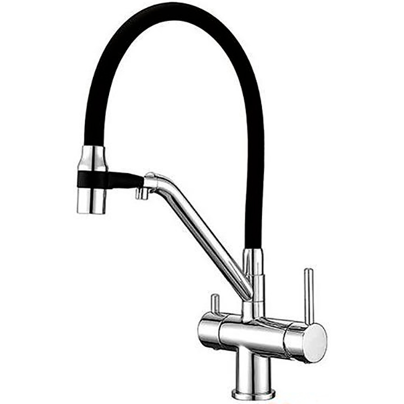 Смеситель для кухни с гибким изливом Gappo G4398-80
