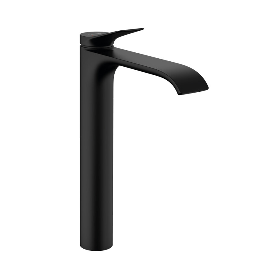 Hansgrohe Vivenis Смеситель для раковины 250 без донного клапана черный матовый 75042670