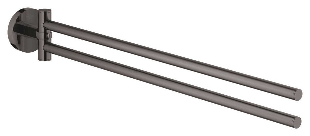 Grohe Essentials 40371A01 полотенцедержатель тёмный графит глянец