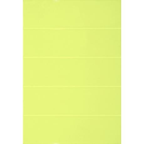 Уралкерамика Флер 25х36 см плитка настенная салатовая