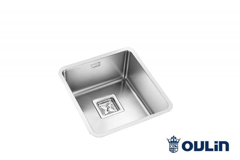Oulin OL-0362 кухонная мойка cатиновая 38x42 см