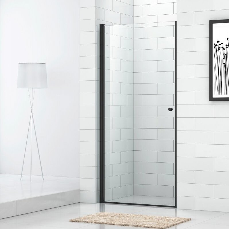 Cezares ECO-O-B-1-80-C-NERO душевые двери 80*190