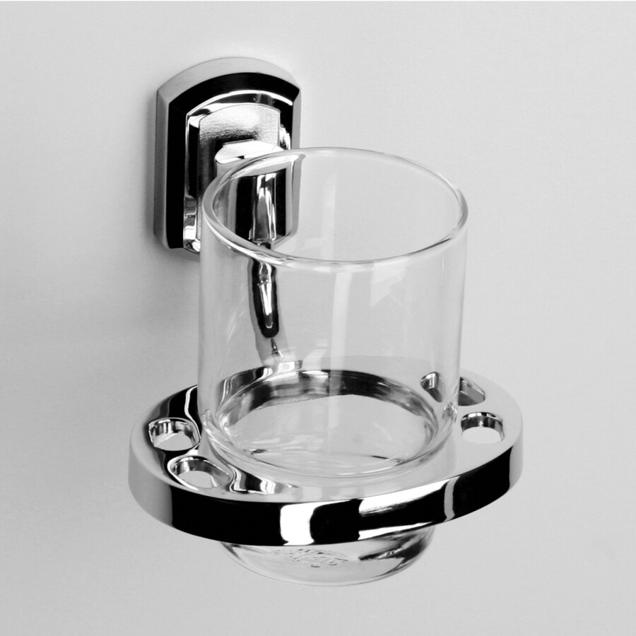 WasserKRAFT Oder K-3028 стакан для зубных щеток хром