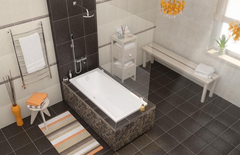 Cersanit Lorena 140*70 ванна акриловая прямоугольная 63345