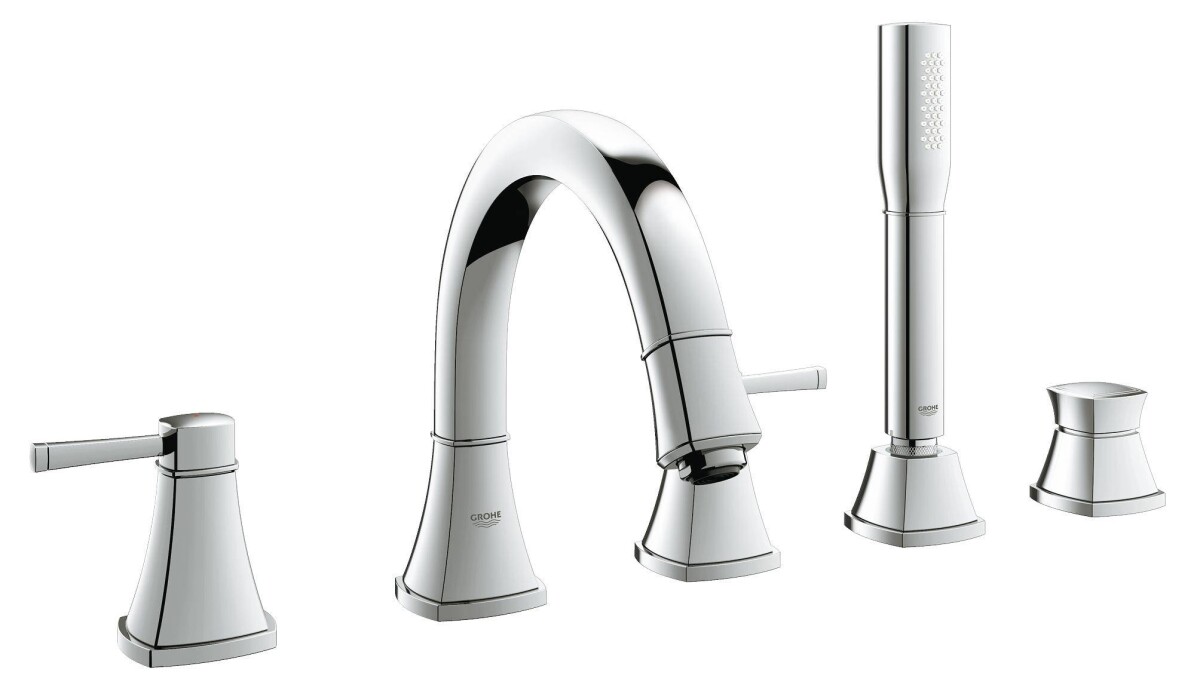 Grohe Grandera 19919000 смеситель на борт ванны хром